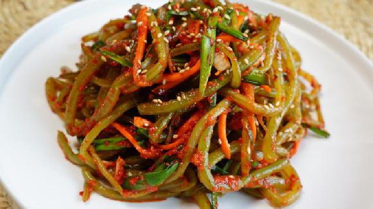 고구마순김치담는법