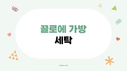끌로에 가방 세탁, 셀프 해봤다가 망한 썰 공개합니다