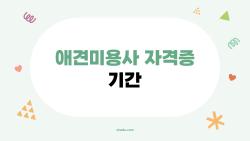 애견미용사 자격증 기간, 3개월만에 딱 따는 비법 공개