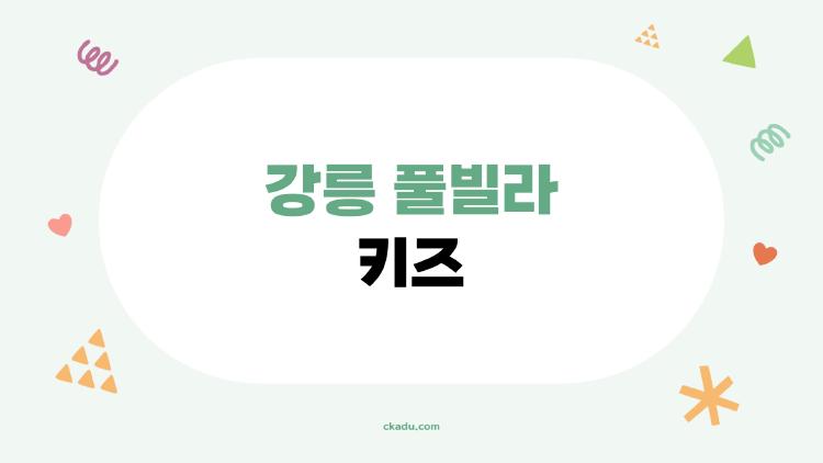 강릉 풀빌라 키즈, 왜 재방문족만 80%일까 충격