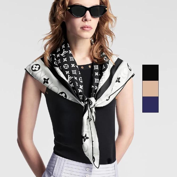 루이비통스카프 묶는방법, 10초만에 모델급 룩 완성 비밀